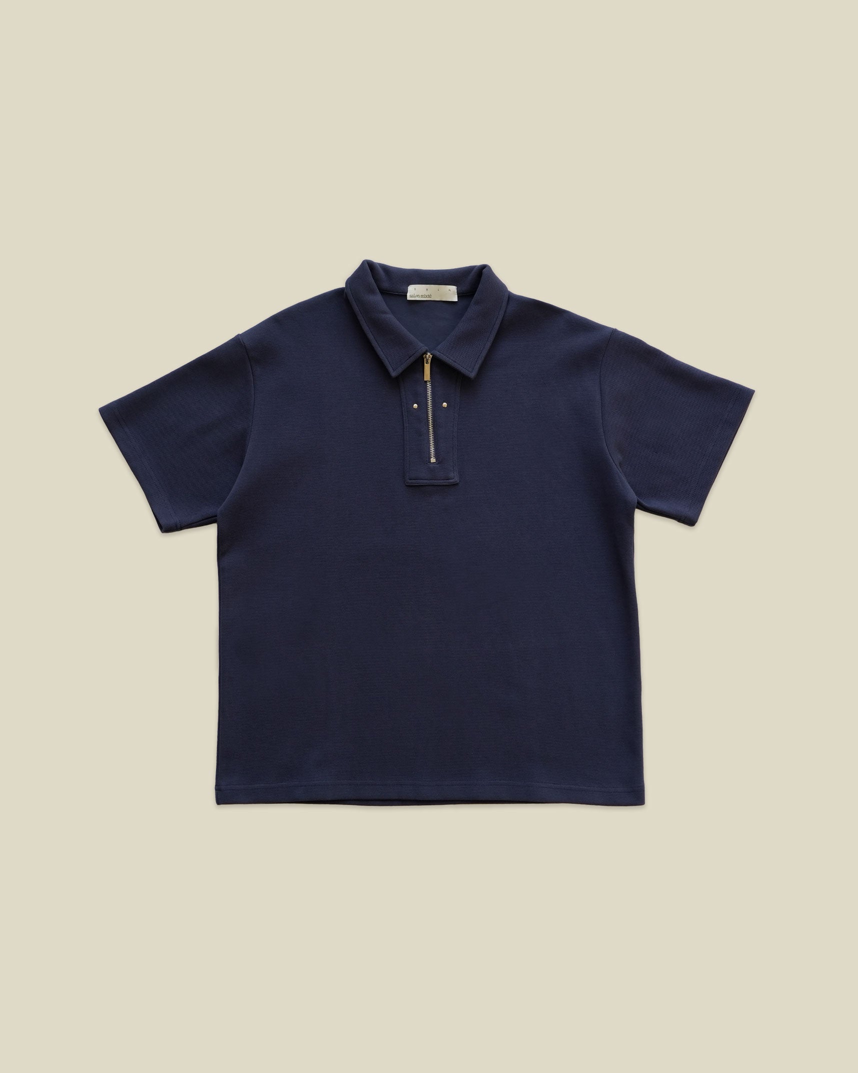 Camisa Polo Tarde y Te azul navy