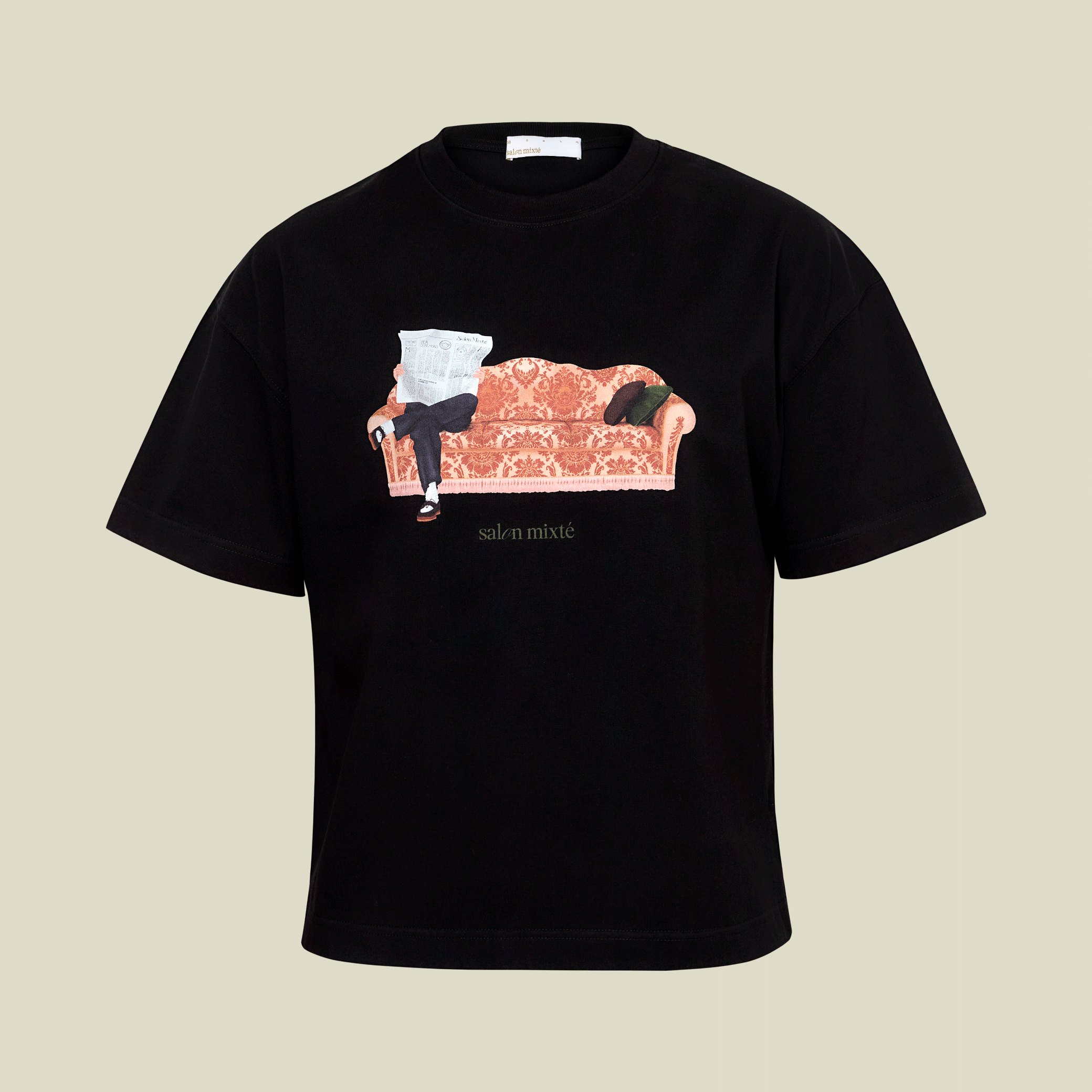 Camiseta Negra El Sofa
