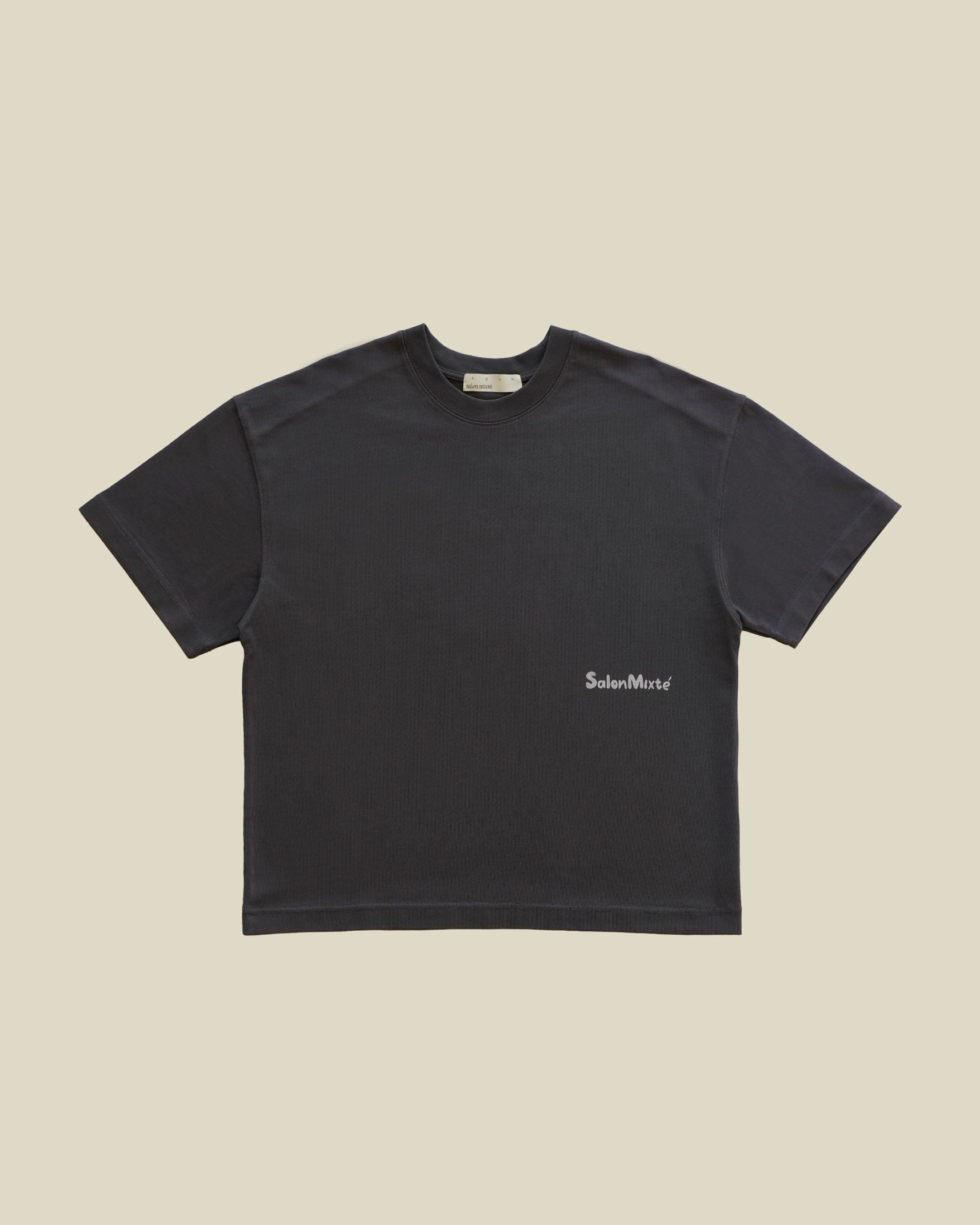 Camiseta La Puerta gris oscura